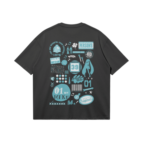Hatsune Miku Boxy Shirt - Image 2