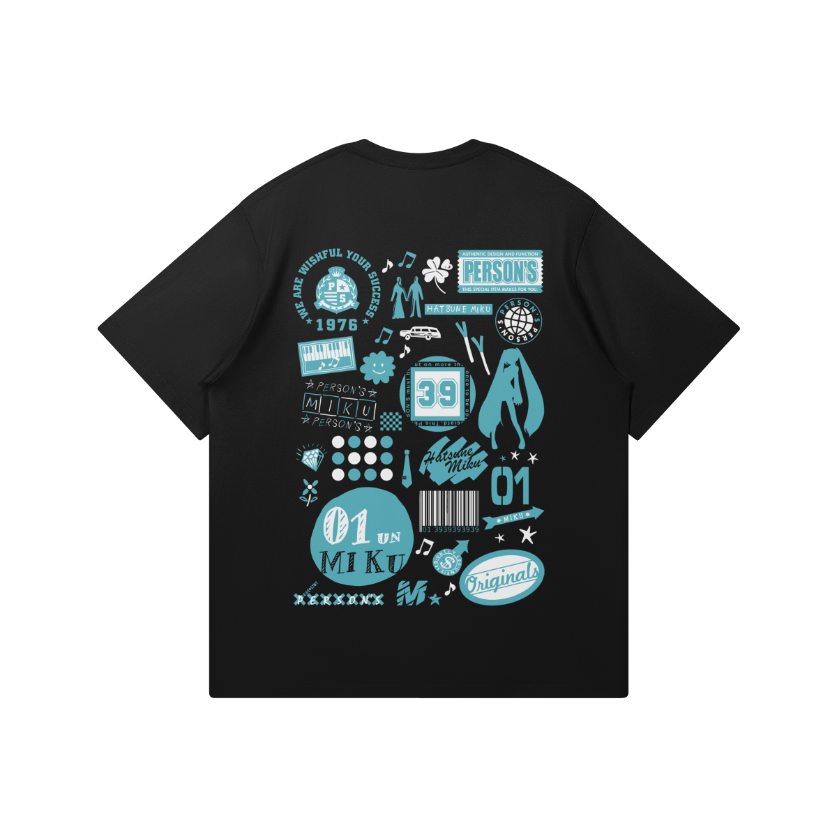 Miku T Shirt Back