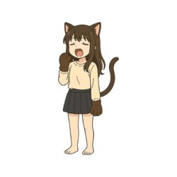Yawning Art Preview