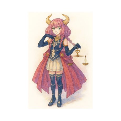 Frieren, Aura Watercolor Anime T-Shirt - Image 2