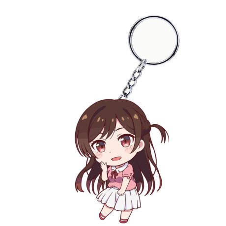 Rent A Girlfriend Keychain, Chizuru