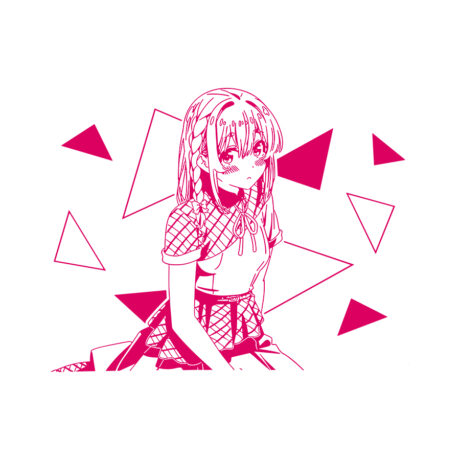 Rent A Girlfriend Boxy Shirt, Sumi - Image 2