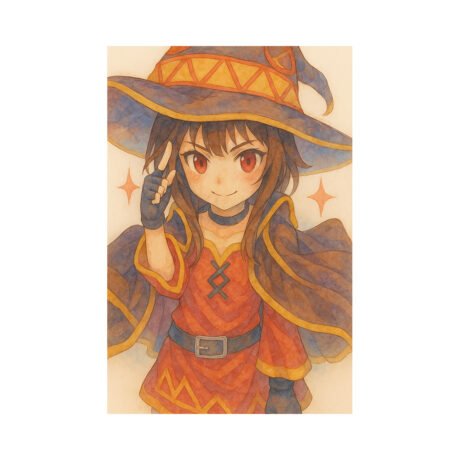 Konosuba Watercolor Anime T-Shirt - Image 2