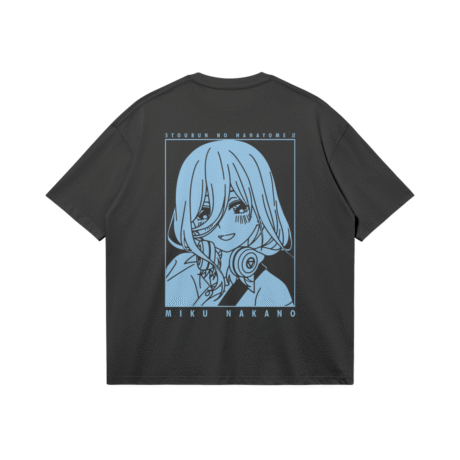 Quintessential Quintuplets Boxy Shirt, Miku - Image 2