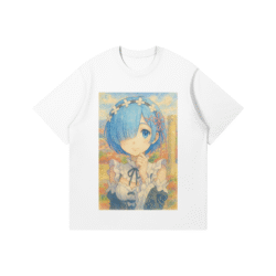 Re:Zero, Rem Watercolor Anime T-Shirt