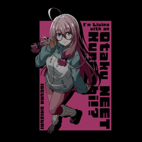 I'm Living with an Otaku NEET Kunoichi T-Shirt, Shizuri Ideura - Image 2