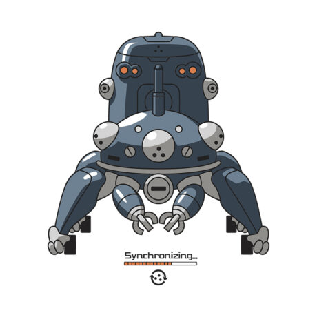 Ghost in the Shell T-Shirt, Tachikoma - Image 2