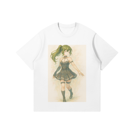 Frieren, Übel Watercolor Anime T-Shirt