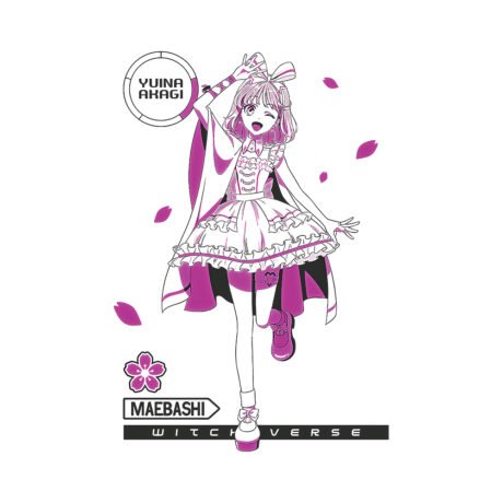 Maebashi Witches T-Shirt, Yuina Akagi - Image 2