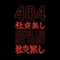 404 Social Life Not Found Art Preview