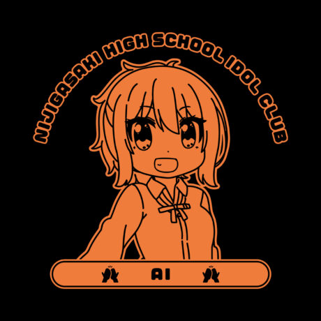 Nijiyon Oversized Cotton Anime T-Shirt, Ai - Image 2