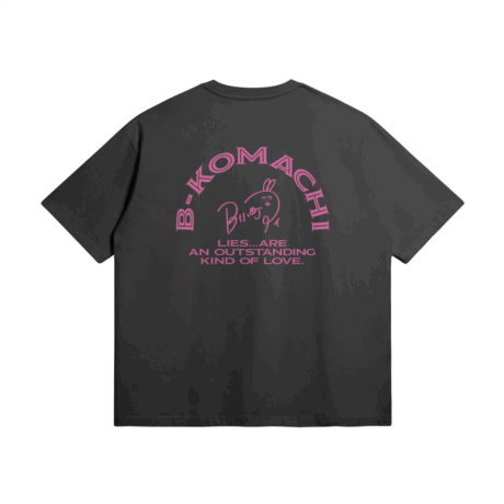 Oshi no Ko Oversized Street Tee – B-Komachi x Ichigo Production - Image 2