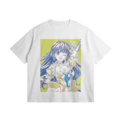 Date A Live Miku, Oversized Cotton Anime T-Shirt