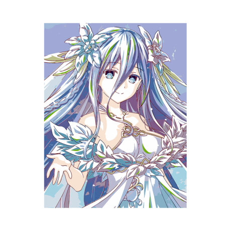 Date A Live Mio, Oversized Cotton Anime T-Shirt - Image 2