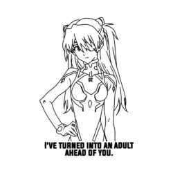 Asuka Turned Into Adult Art Preview