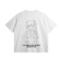 Asuka T-Shirt – Oversized Heavyweight Evangelion Streetwear