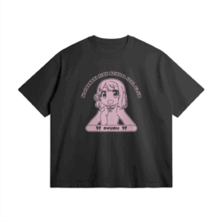 Nijiyon Oversized Cotton Anime T-Shirt, Ayumu
