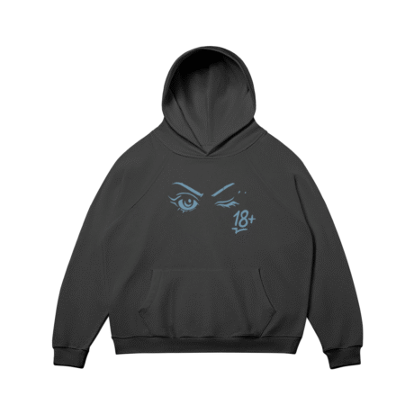 Otaku Zone, Degenerate Weeb, Heavyweight Oversized Hoodie - Image 2