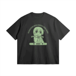 Nijiyon Oversized Cotton Anime T-Shirt, Emma