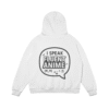 I Speak Fluent Anime Cotton Hoodie Back