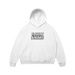 I Speak Fluent Anime Cotton Hoodie Front