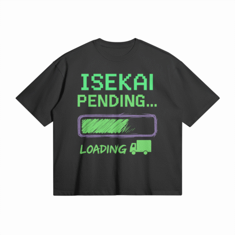 Otaku Zone, Isekai Pending, Boxy T-Shirt