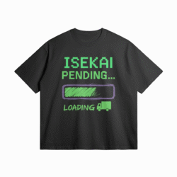 Otaku Zone, Isekai Pending, Oversized T-Shirt