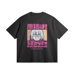 FGO Oversized Cotton Anime T-Shirt, Jeanne d'Arc Alter