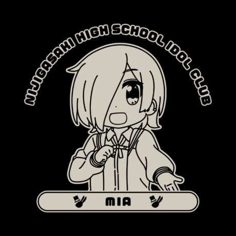 Nijiyon Oversized Cotton Anime T-Shirt, Mia - Image 2