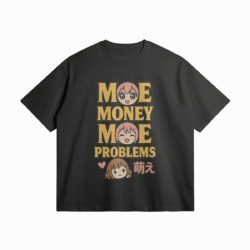 Otaku Zone, Moe Money Moe Problems, Oversized T-Shirt