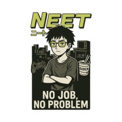 NEET No Job No Problem Tall Art Preview
