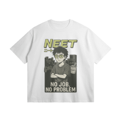 Otaku Zone, NEET No Job No Problem, Oversized T-Shirt