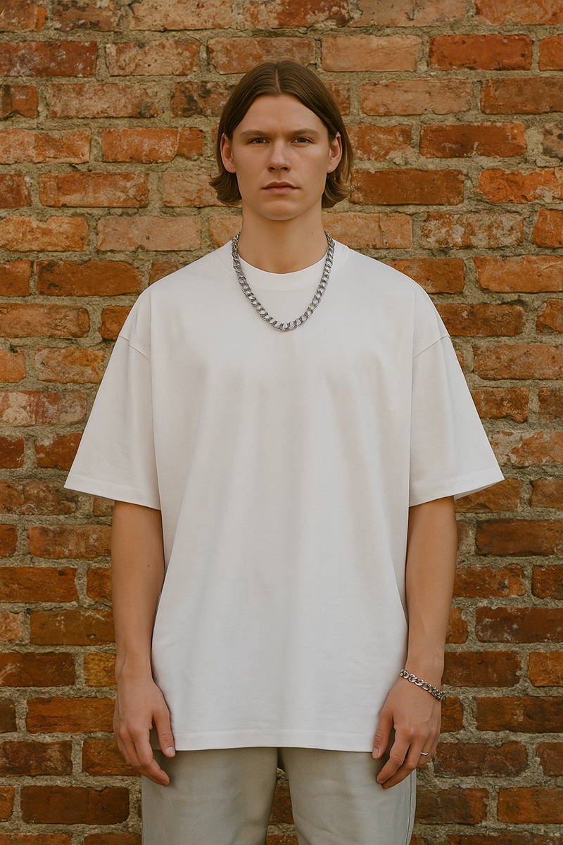Oversized Heavyweight Cotton T Shirt Preview