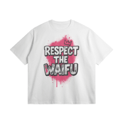 Otaku Zone, Respect the Waifu, Oversized T-Shirt