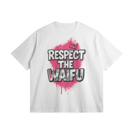 Otaku Zone, Respect the Waifu, Oversized T-Shirt