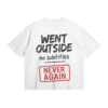 Otaku Zone, Went Outside No Subtitles, Boxy T-Shirt