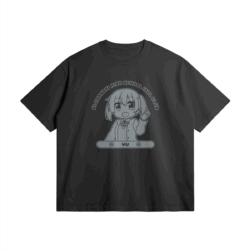 Nijiyon Oversized Cotton Anime T-Shirt, Yu