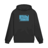Aqua Pause Cotton Hoodie