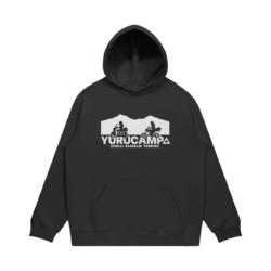 Yuru Camp Cotton Hoodie, BariBari Touring
