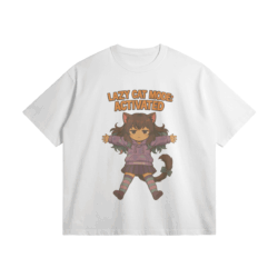 Kokoneko Catgirl Oversized T-Shirt, Lazy Cat Mode