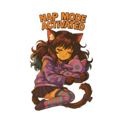 Kokoneko Nap Mode Activated Art Preview