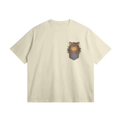 Kokoneko Catgirl Oversized T-Shirt, UwU