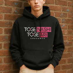 Togenashi Togeari Black Hoodie