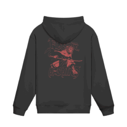 Flame Hashira Cotton Hoodie Back