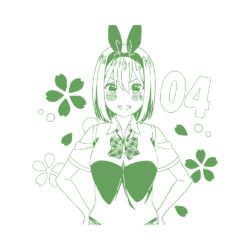 Lineart Yotsuba Art Preview