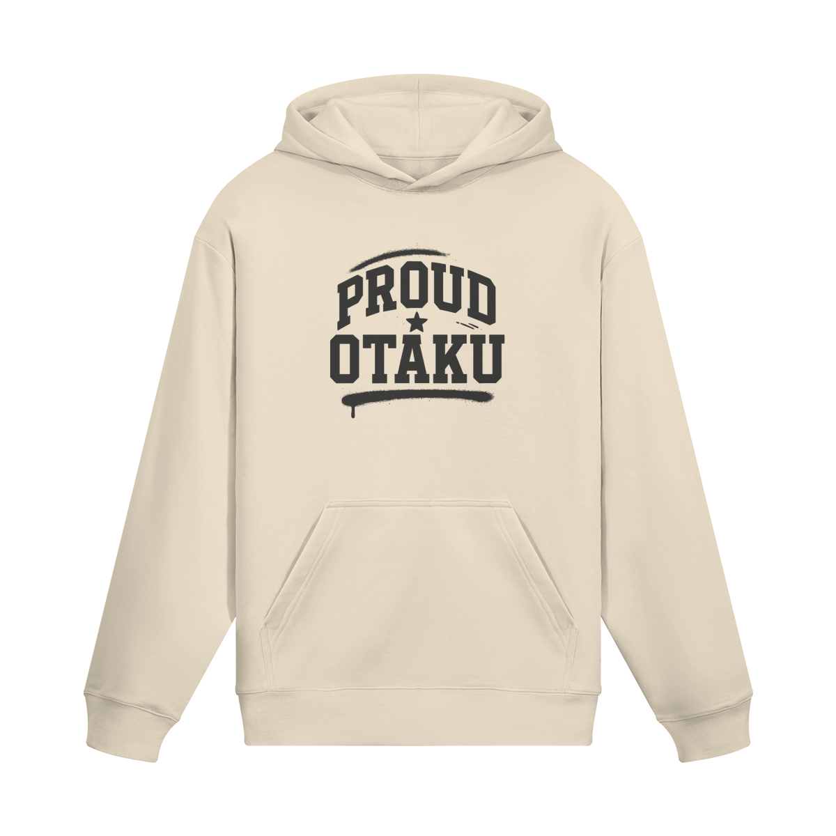 Proud Otaku Cotton Hoodie Otaku Zone, Proud Otaku Hoodie