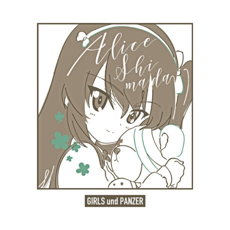 Girls und Panzer, Alice Shimada T-Shirt - Image 2