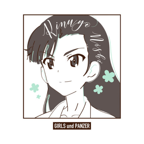 Girls und Panzer, Kinuyo Nishi T-Shirt - Image 2
