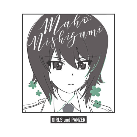 Girls und Panzer, Maho Nishizumi T-Shirt - Image 2