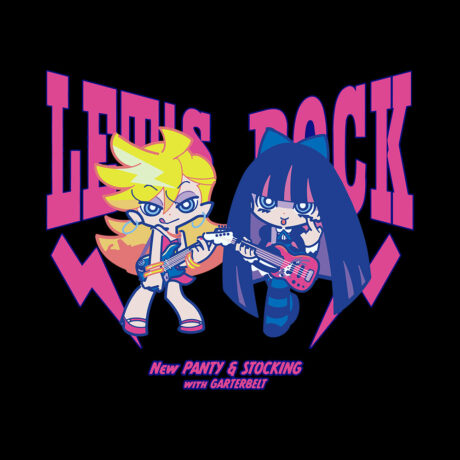Panty & Stocking “Let’s Rock” T-Shirt - Image 2